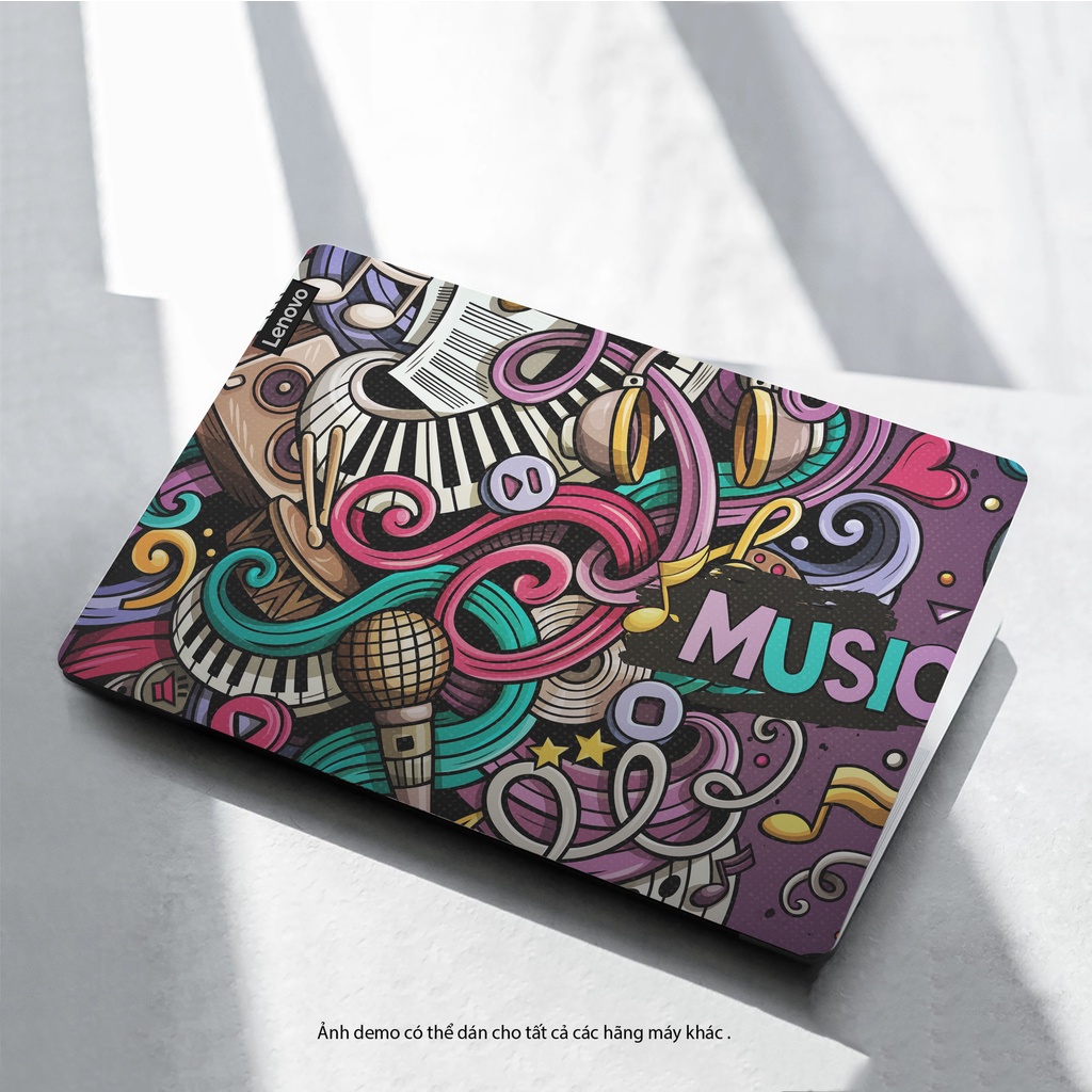 Skin Dán Laptop _ Mẫu Music KS 011
