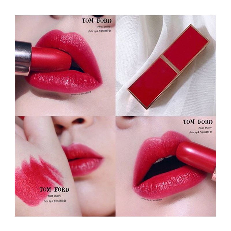 Son Tom Ford ♥️Freeship♥️ Lost Cherry Lip Color Đỏ Hồng 3g – Limited Edition - Fairy Beauty