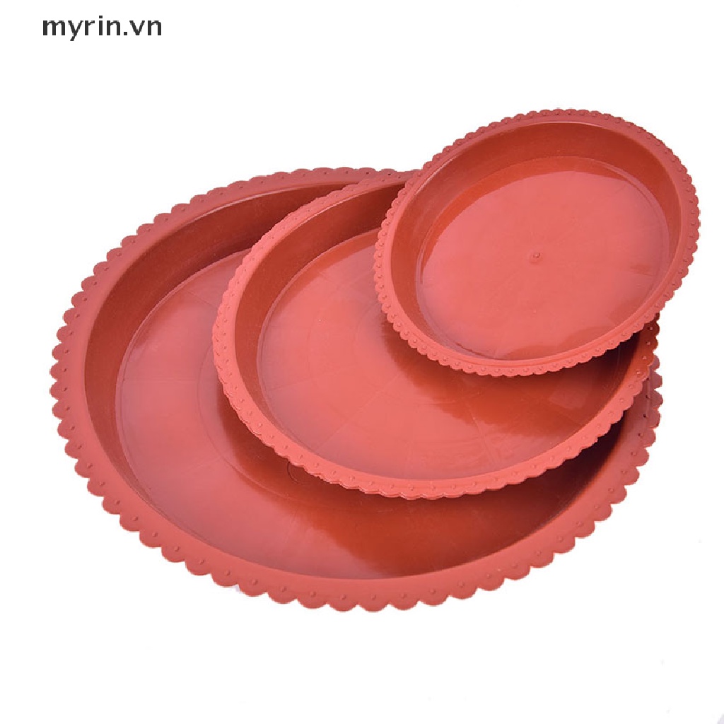 Khay Nhựa Tròn Cỡ Nhỏ / Trung Bình / Nhỏ / Vừa / Lớn Đựng Nước Sốt Tiện Dụng