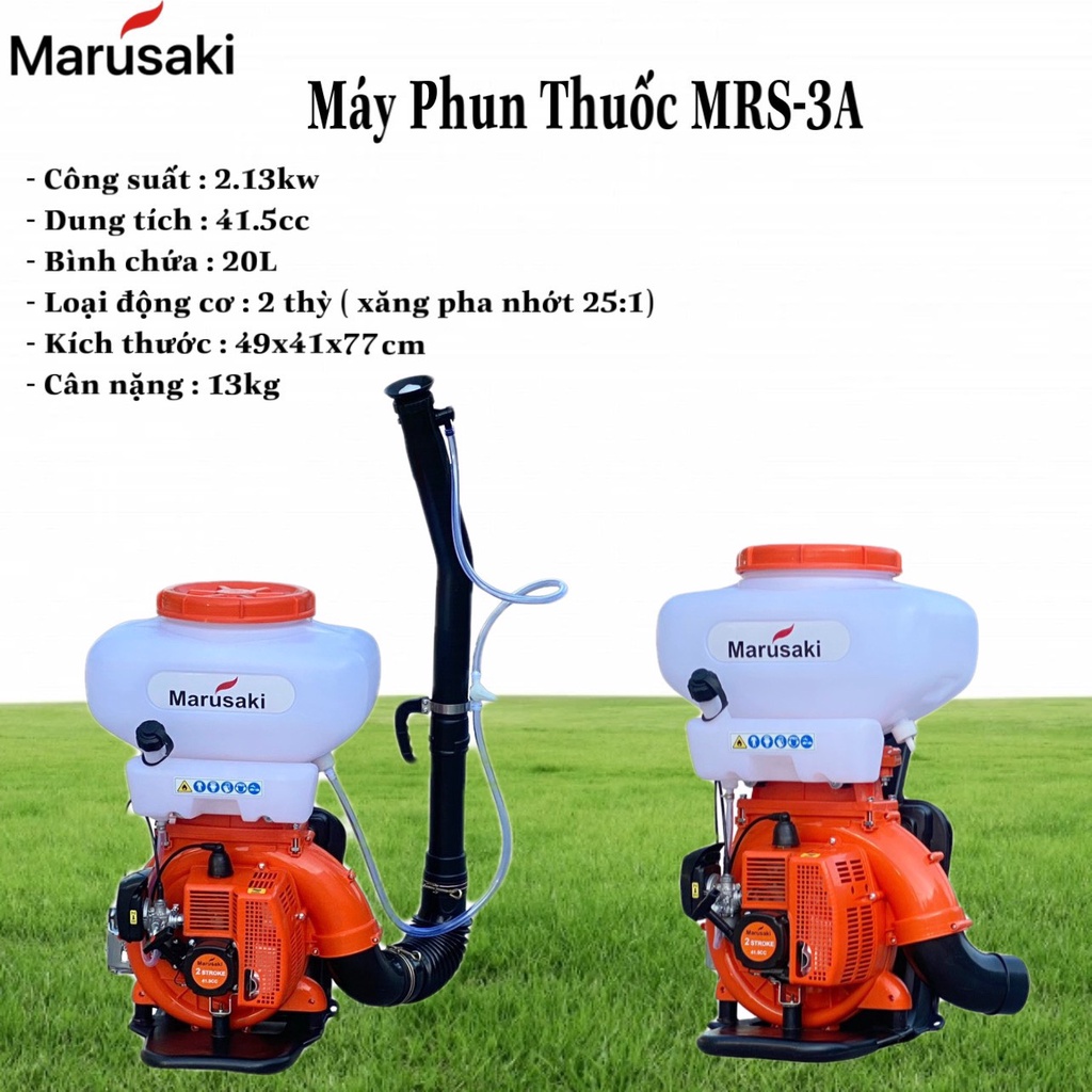 Máy phun thuốc , vôi bột, khử khuẩn MRS-3A