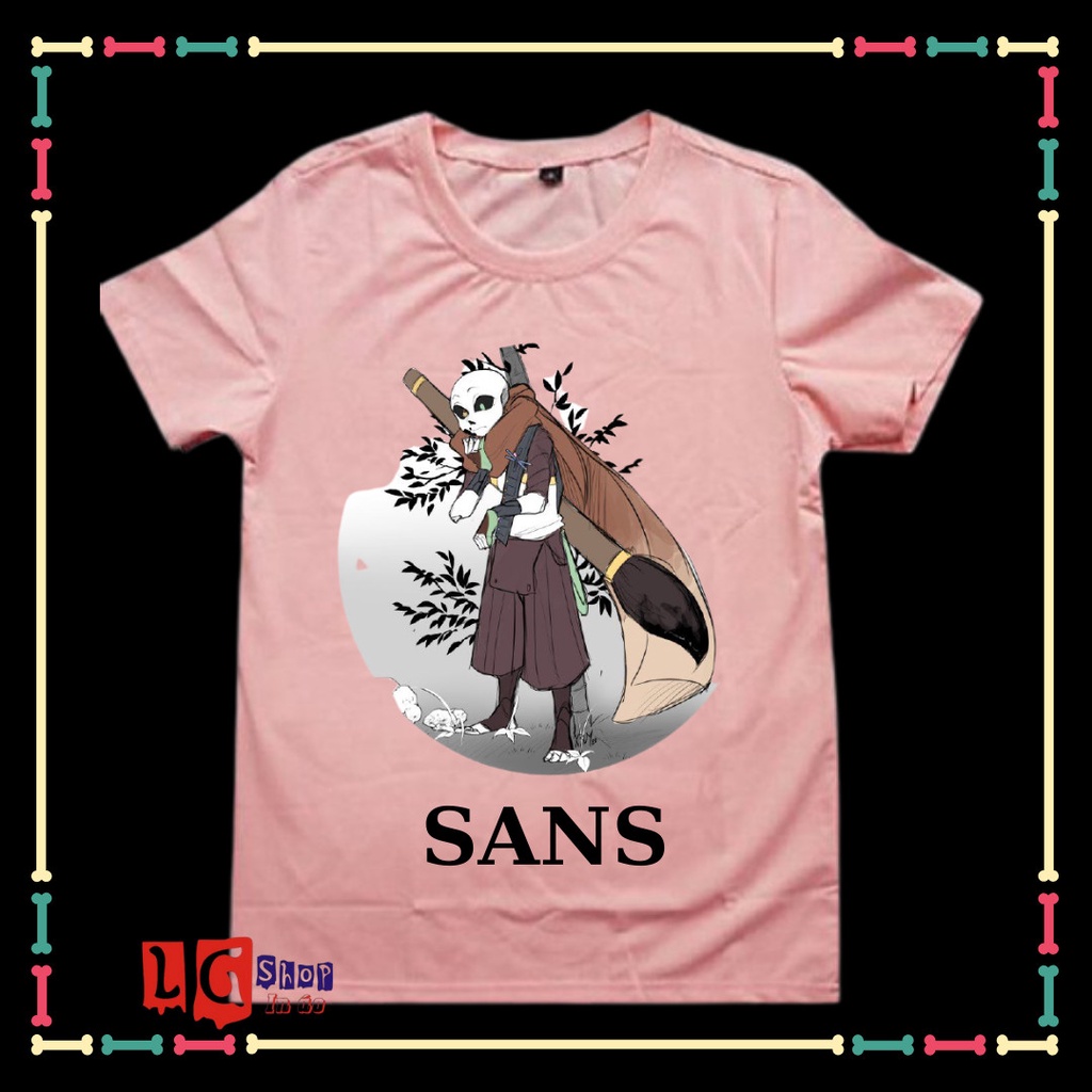 ÁO THUN IN HÌNH INK SANS UNDERTABLE - BIỆT ĐỘI GANGSTER CHO BÉ TRAI ( TỪ 10KG ĐẾN 90KG)