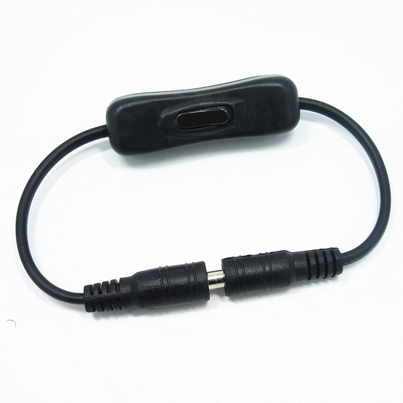 Dây Cáp Nguồn Dc 5.5x2.1mm Male Sang Female Cho Đèn Led 12v