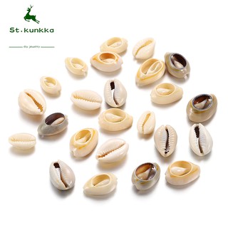St.kunkka 50 Vỏ Ốc Biển Tự Nhiên Làm Vòng Tay Vòng Cổ Charm Trang Sức DIY