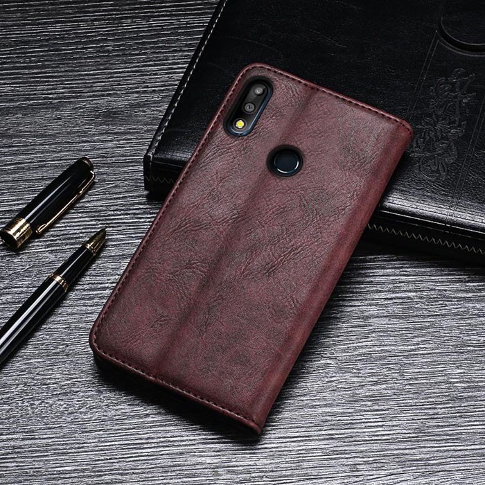 Bao da Zenfone Max Pro M2 Ourhan Leather Card