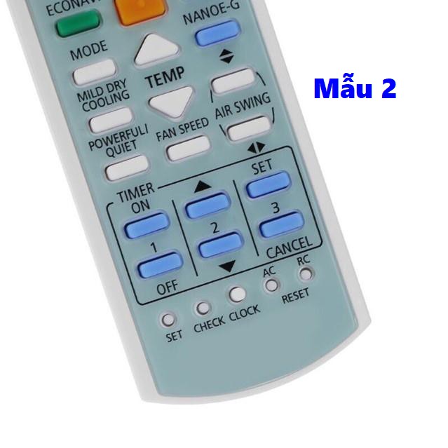 Remote máy lạnh Panasonic [TẶNG PIN] Điều khiển điều hòa Panasonic