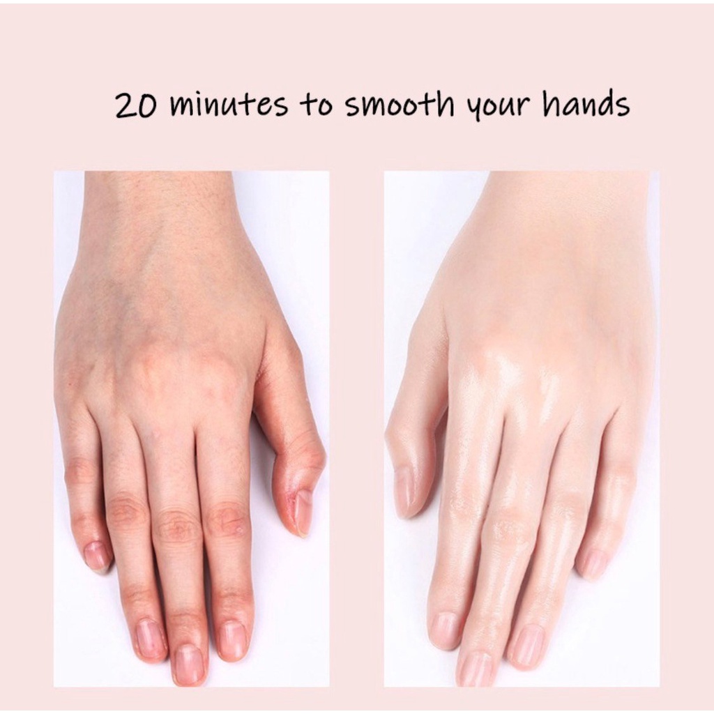 Nạ Dưỡng Tay Mặt Nạ Tay Làm Trắng Da Dưỡng ẩm Phối Họa Tiết Chân Mèo