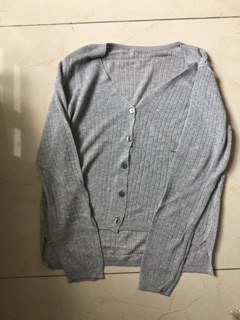 A1_Áo Khoác Len Mỏng Chất Mát