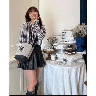Túi Xách MLB Basic Big Logo Bucket Bag B489 | Unisex - Full Tag Code