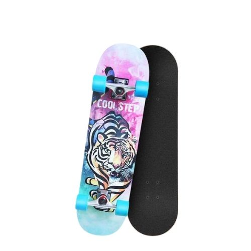 Ván Trượt Cougar-Skateboard 1100-10 Chính Hãng, Chất Liệu Gỗ Ép Cao Cấp, Mặt Nhám Chống Trơn Trượt