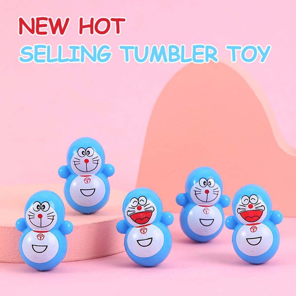 Set 10 Đồ Chơi Xoay Hình Doraemon Giúp Giảm Căng Thẳng