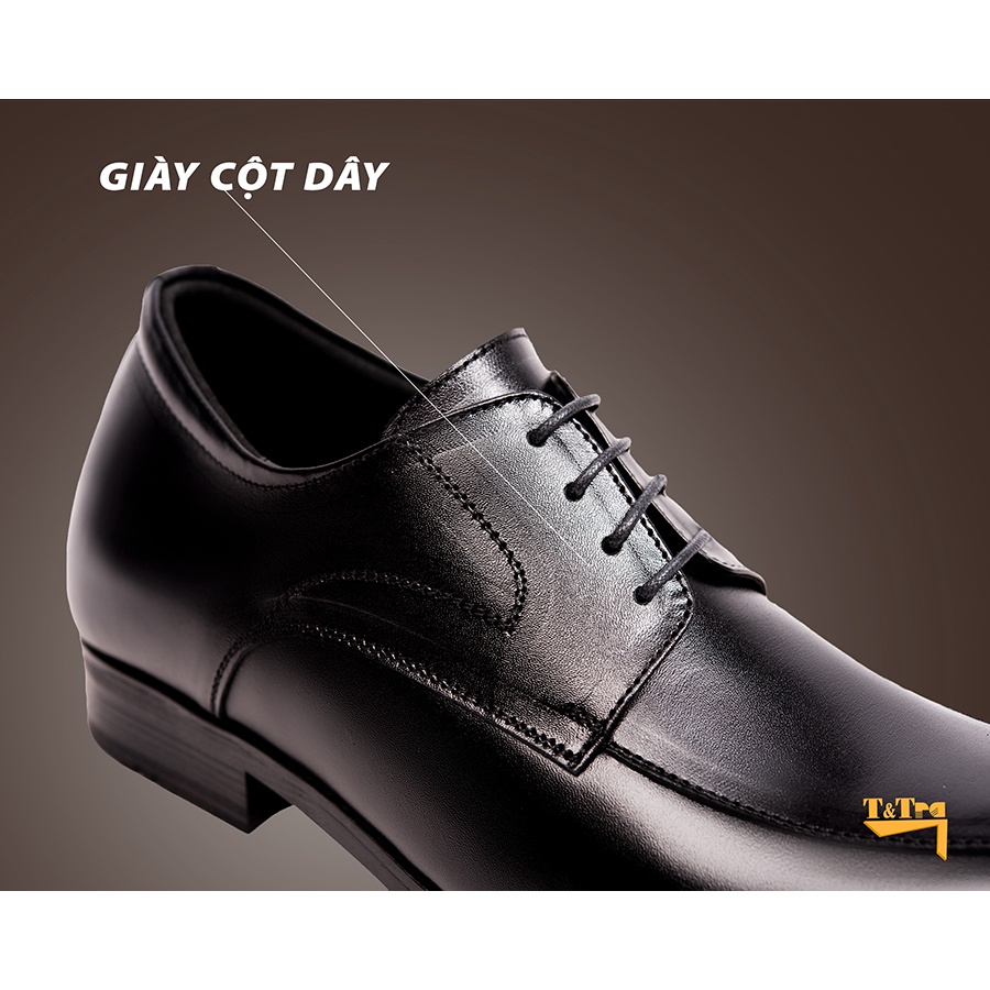 [ 6CM ] Giày Tăng Chiều Cao Nam T&amp;TRA S1014Đ