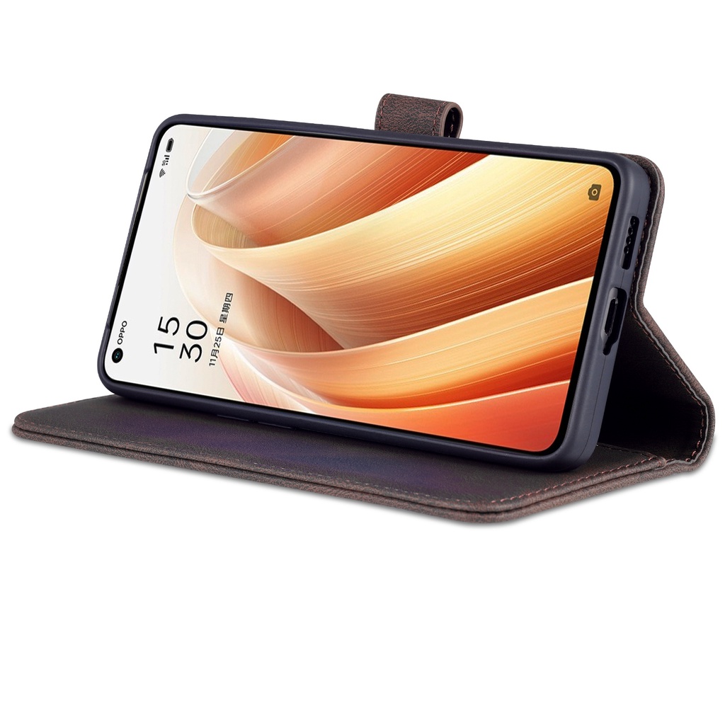 Ốp Điện Thoại Da PU Mềm Dạng Ví Cho OPPO Reno 7 Pro 5G Reno7 5G