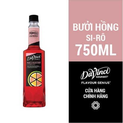 Siro Hương Bưởi hồng / Pomelo Grapefruit Syrup - DaVinci Gourmet (750ml)