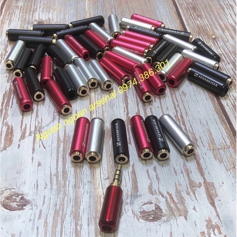 Dây chia 2 cổng âm thanh 3.5mm (chia tai nghe và mic) hàng DIY