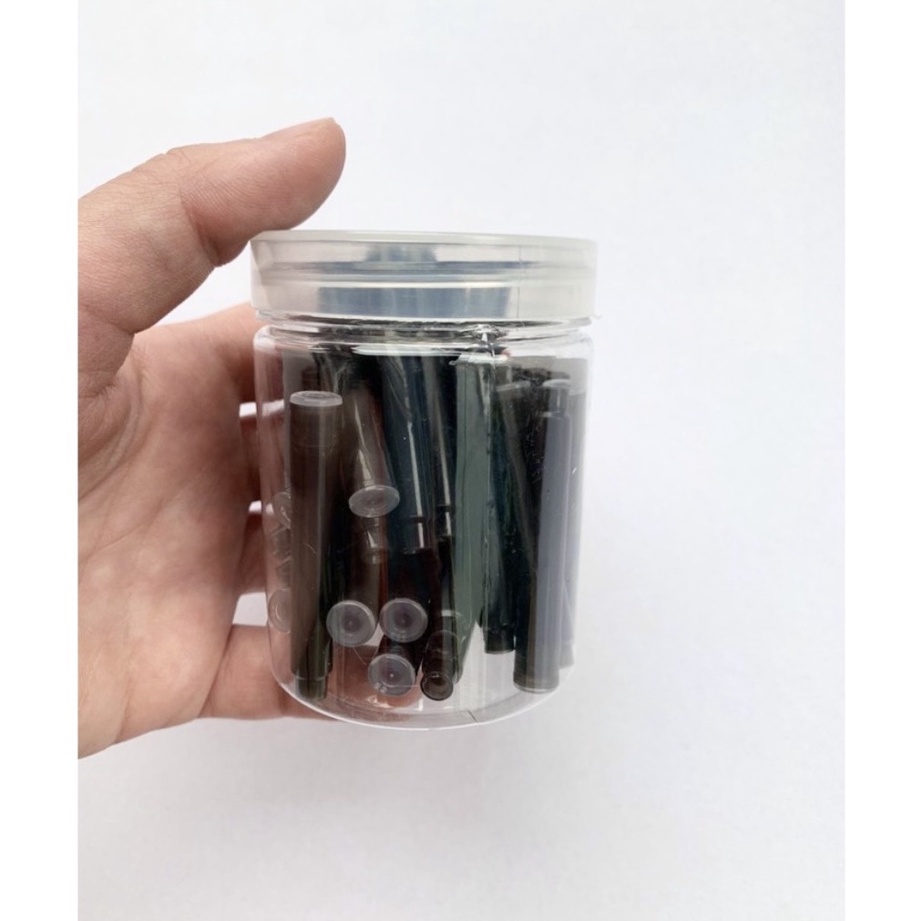 Combo 10 Ống mực Xóa Được tím/xanh/đen - Mực Ống dùng cho Bút Mực Xóa Được