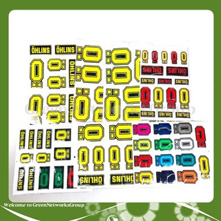 Tem dán decal trang trí xe nhiều kiểu Greennetworks
