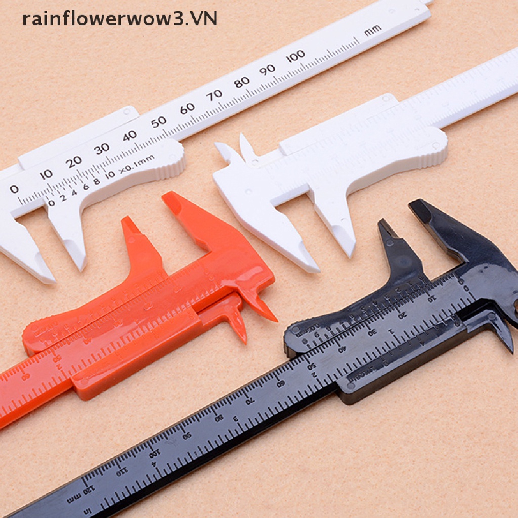 Thước cặp đo lường mini bằng nhựa chuyên dụng cho học sinh