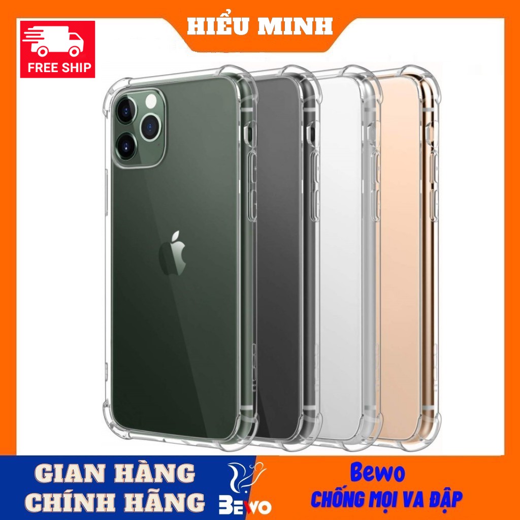 
                        Ốp lưng chống sốc iPhone, trong suốt, ip 5/6Plus/7Plus/Xsmax/ip11/ip11pro/ip11promax/12/12pro/12promax/13 Promax
                    