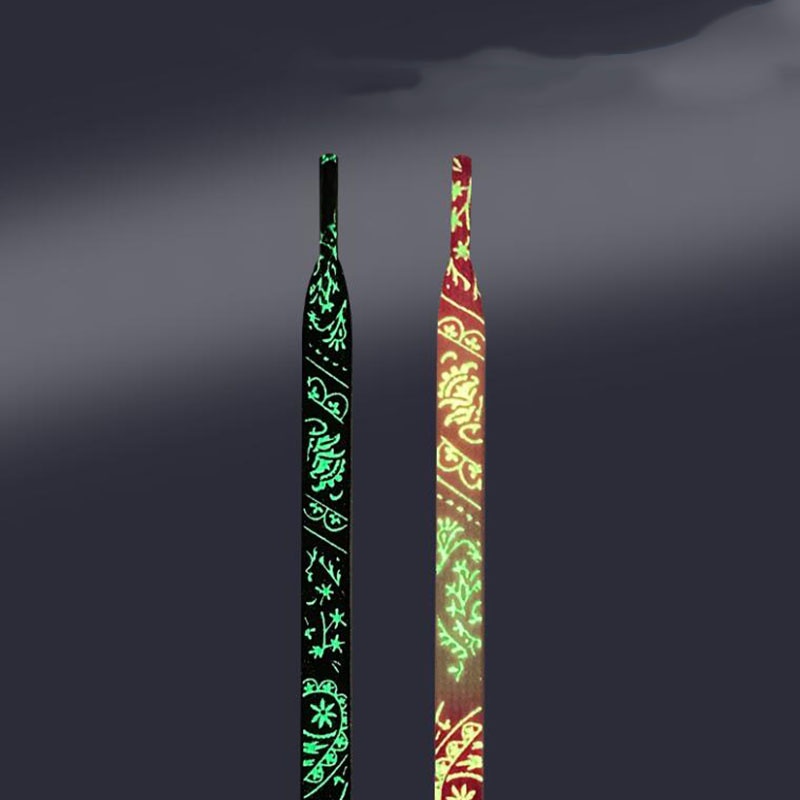 Dây Giày Màu Gradient Dạ Quang Độc Đáo