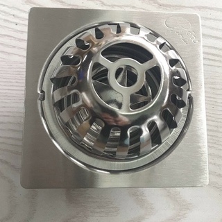 Phễu thoát sàn ban công, Phễu thoát sàn sân thượng, Phễu thoát sàn Inox 304