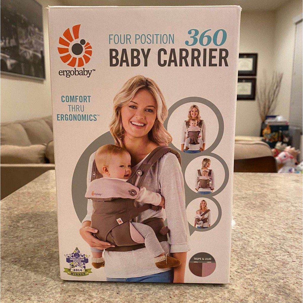 Địu em bé trợ lực địu Mỹ 4 tư thế Ergo Baby 4 Position 360 Baby Carrier