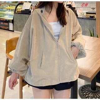 Áo khoác kaki, Áo Khoác hoddie Unisex icon nữ