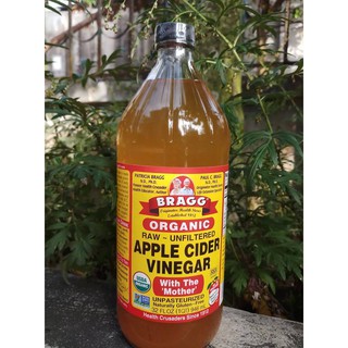 Bragg Giấm ( Dấm ) Táo Hữu Cơ 946mL (V)