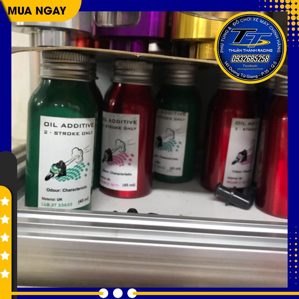 Phụ da / tinh mùi thơm đậm đặc cho dòng xe 2 thì