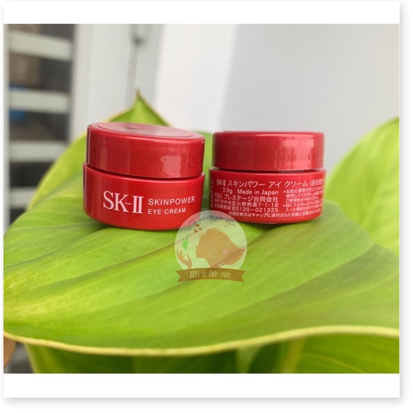 [Mã chiết khấu giảm giá sỉ mỹ phẩm chính hãng] KEM DƯỠNG MẮT MINI SKII SKINPOWER EYE CREAM SK-II 2020 2,5g