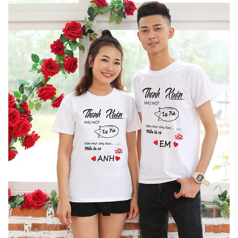 ÁO ĐÔI THANH XUÂN NHƯ MỘT LY TRÀ