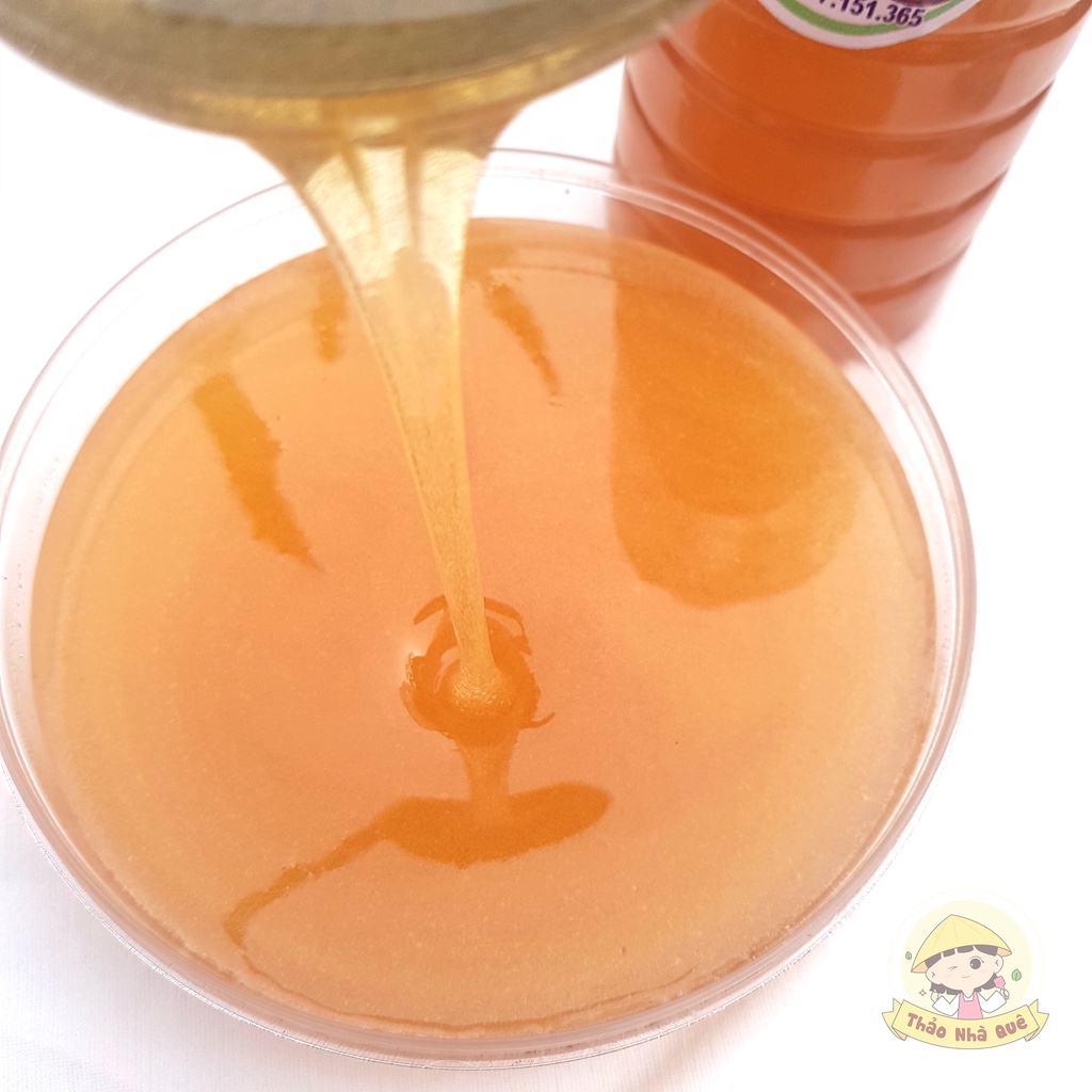 Mật ong rừng hoa cà phê Daklak nguyên chất 100% cao cấp chai 1 lít