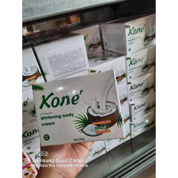 kem dưỡng trắng Body kone sữa dừa