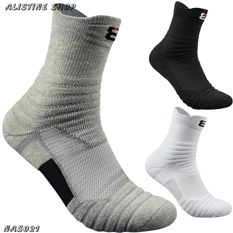Vớ thể thao nam cao cấp/ Vớ đá banh/ chạy bộ/ khăn lông/ tenis/ bóng rổ NAS021