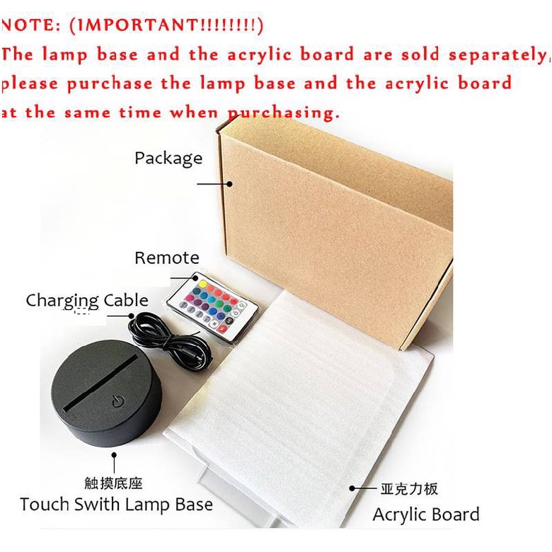 Truyện Tranh Sky: Đèn Ngủ LED Ánh Sáng Ban Đêm Có Điều Khiển Từ Xa Sạc USB Trang Trí Nhà Cửa