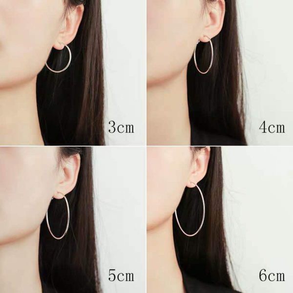 Bông tai khoen tròn đủ size