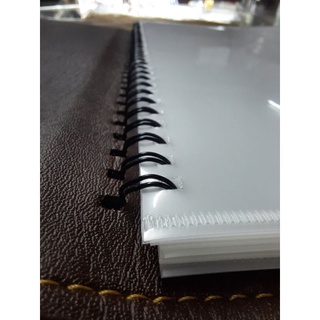 Menu bìa da cao cấp,menu da A4 (10 lá)