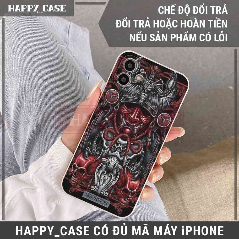 Ốp iPhone HD454 Hình Thiên Yết Bọ Cạp Cung Hoàng Đạo Scorpion Chống Sốc iPhone Happy Case