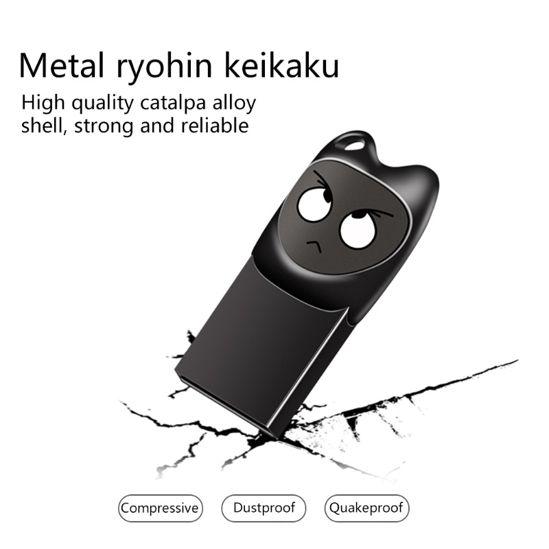 Đĩa U Mini OEM Bằng Kim Loại Họa Tiết Hoạt Hình Sáng Tạo 16GB