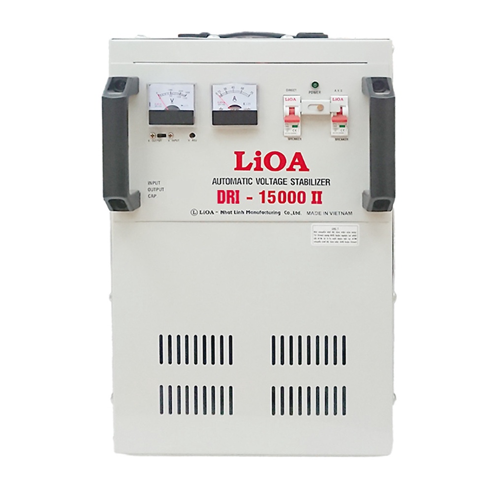 Ổn áp Lioa công suất 15kVA 1 pha (DRI-II 15000II NEW2020) (Dải rộng) hàng chính hãng bảo hành 3 năm