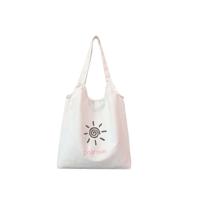 Túi Xách Vải Canvas Cỡ Lớn In Họa Tiết Dễ Thương Thời Trang Cho Nữ