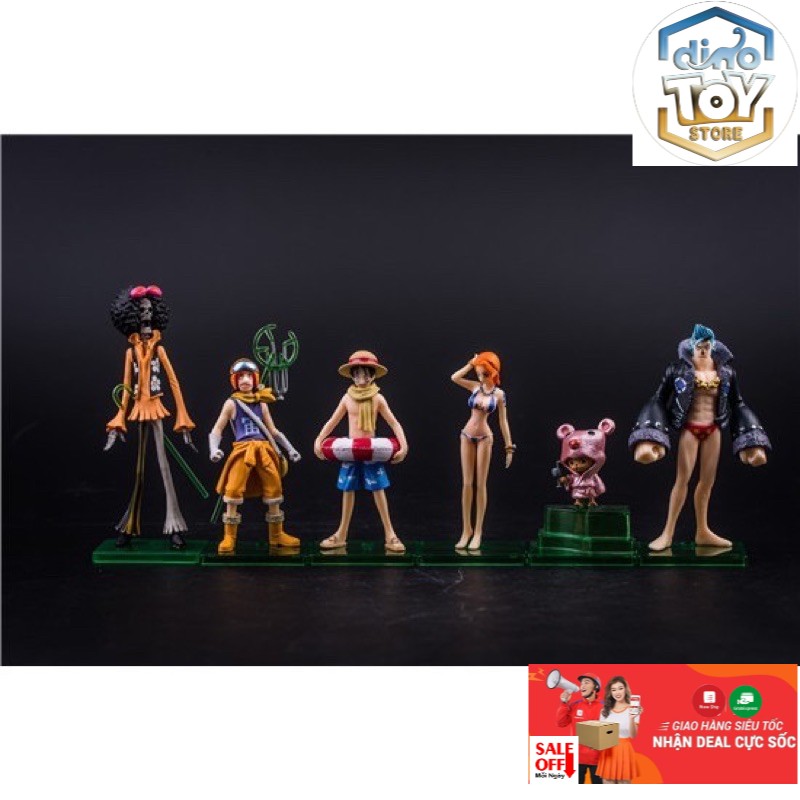[ Có Sẵn ] Set 6 Mô Hình Nhân Vật One Piece