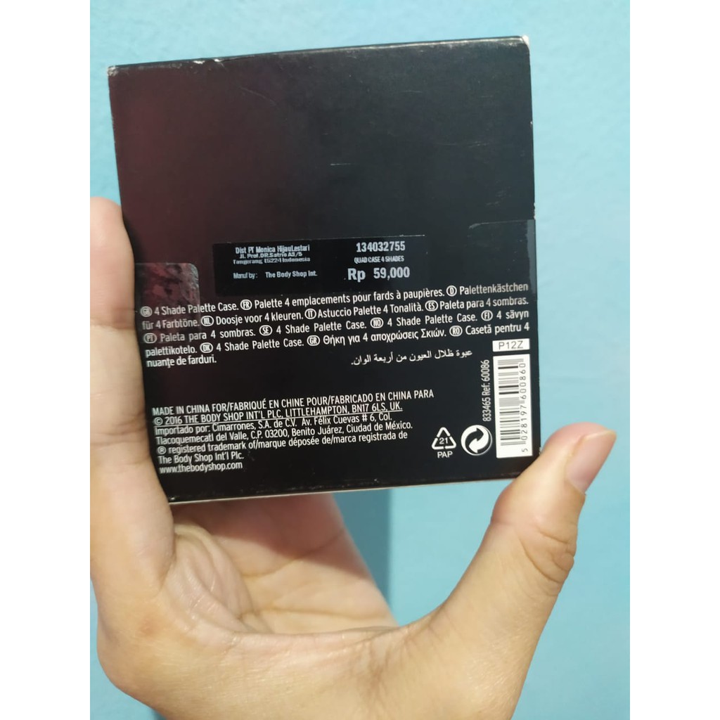 (Hàng Mới Về) Bảng Phấn Trang Điểm 4 Ô Màu Hiệu Ứng Gương | BigBuy360 - bigbuy360.vn