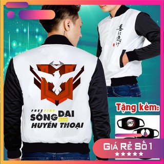 [ Siêu Rẻ ] Áo khoác Free Fire - Sống dai thành huyền thoại cực HOT khuyến mại khủng giá rẻ dẹp