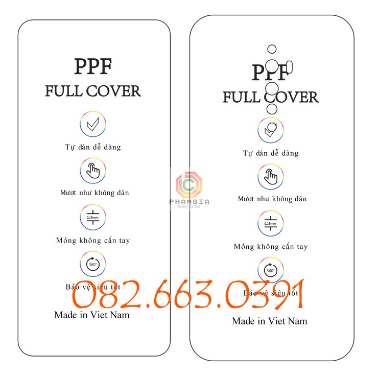 Dán PPF trong, nhám cho Oppo Reno 2 / Reno 2F / Reno 2Z màn hình, mặt lưng, full lưng viền siêu bảo vệ