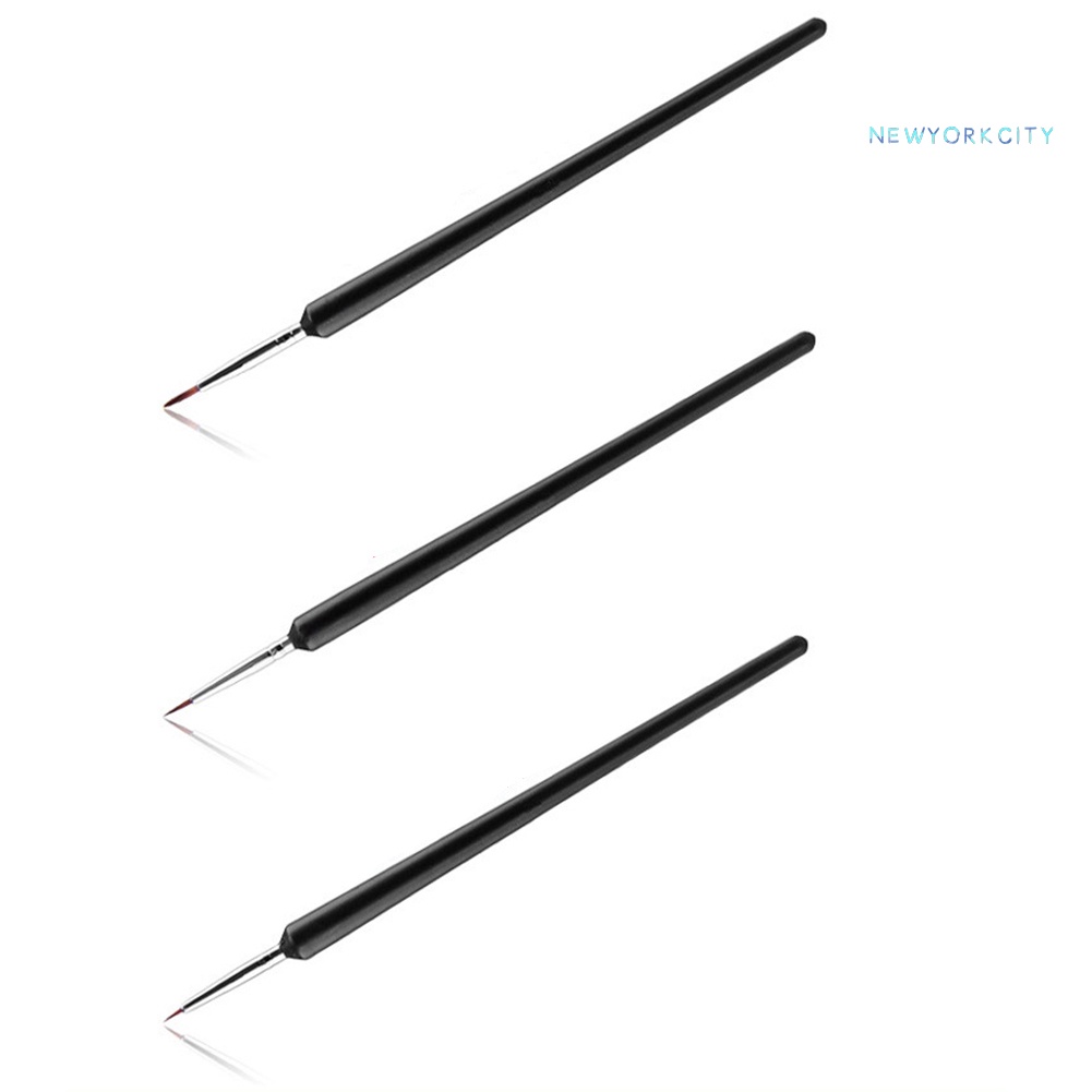 Set 3 Cọ Vẽ Trang Trí Móng Tay Chuyên Dụng