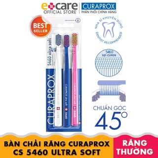 Mã BMBAU50 giảm 50K đơn 150K Bộ 3 cây bàn chải răng siêu mềm Curaprox CS