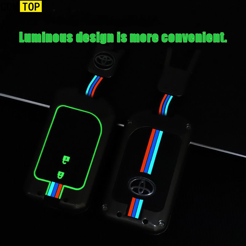 Ốp Bọc Chìa Khóa Bằng Kẽm Cho Toyota Vios 2014-2018 / Vios 2019-2020