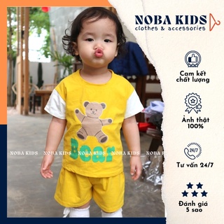 Đồ bộ cho bé trai và đồ bộ cho bé gái ngắn tay chất thun cotton mềm mịn cao cấp