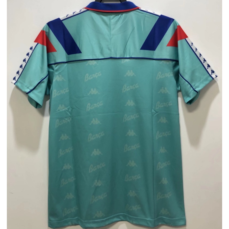 Áo Thun Đá Banh Tay Ngắn 92/95 Barcelona Phong Cách retro