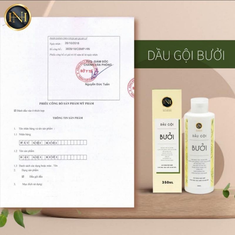 Dầu Gội Bưởi Nga Hoàng 350ml